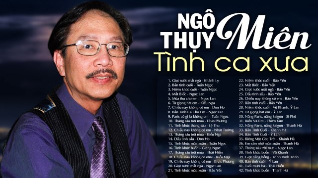 NGÔ THỤY MIÊN Và 191 Tình Ca Xưa Bất Hủ - LK Giọt Nước Mắt Ngà, Bản Tình Cuối - Tình Khúc Phòng Trà