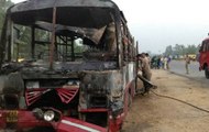 24 killed, several injured after bus catches fire in Bareilly