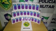 24 Smartphones são apreendidos em ação do BPFron em Santa Tereza do Oeste