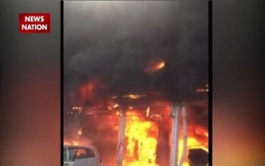 Fire breaks out in Delhi's Sadar Bazaar market