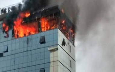 Fire breaks out at Sales Tax office in Lucknow