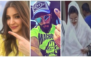 BMC Polls 2017: Bollywood celebrities come out to vote, Anushka, Ranvir, Rekha spotted at polling stations