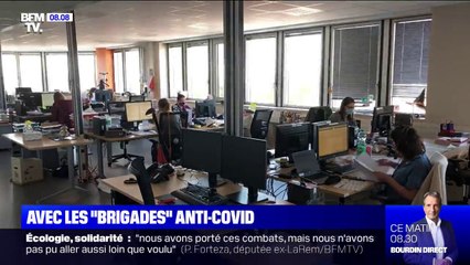Comment travaillent les "brigades" de traçage anti-Covid?