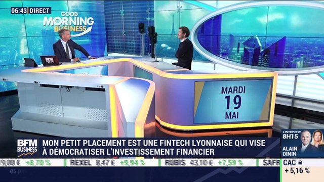 Thomas Perret (Mon petit Placement) : Mon petit Placement, une fintech lyonnaise qui vise à démocratiser l'investissement financier - 19/05