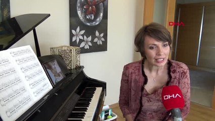 Gençlerden 'online' piyano resitali