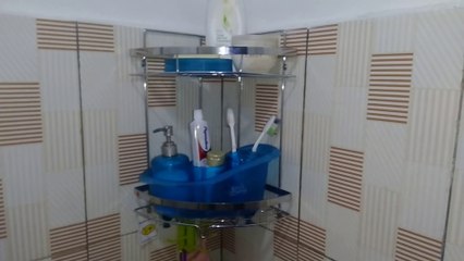 Cara pasang Rak Sabun stainless posisi sudut