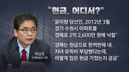 [더뉴스-더인터뷰] "윤미향 아파트 자금 출처 의심스러워"...미래통합당 곽상도 의원 / YTN