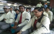 Delhi Metro non-executive staffers, train operators stage protest against DMRC policies