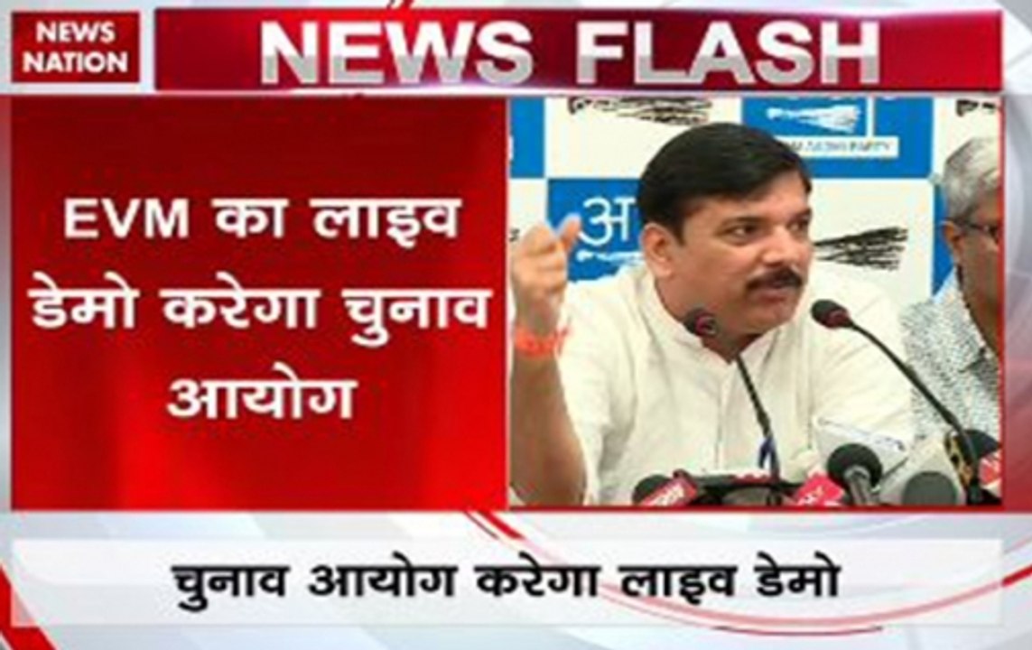 Election Commission gives live demos of EVMs, VVPATs machines