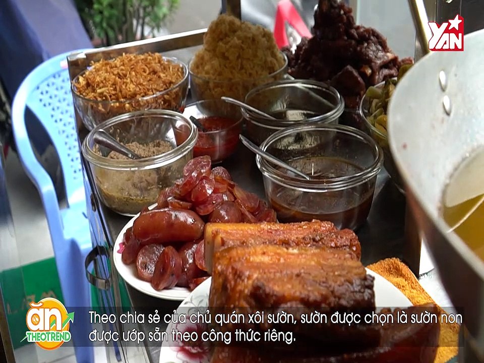 Xôi sườn hành hoa - đỉnh cao xôi mặn ở Sài Gòn