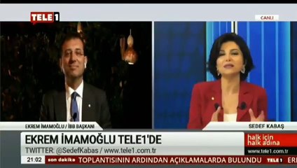 İGDAŞ'ın paraları akıttığı TELE 1'de İmamoğlu'nu yağlama yıkama çekildi