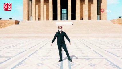 Ankaralı dansçılar Atatürk için dans etti