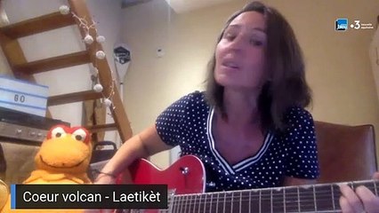 Laetikèt "cœur volcan" dans la Nouvelle Scène Aquitaine Live de France Bleu