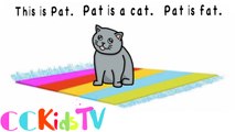 Pat The Fat Cat | 3 Letter Words | Learn To Read | Spell 3 Letter Words | Phonics Sounds | Phonics