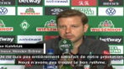 26e j. - Kohfeldt : "Nous n'avons pas trouvé le bon rythme"
