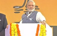 PM Narendra Modi addresses public meeting in Goa, slams opposition for Budget date dispute
