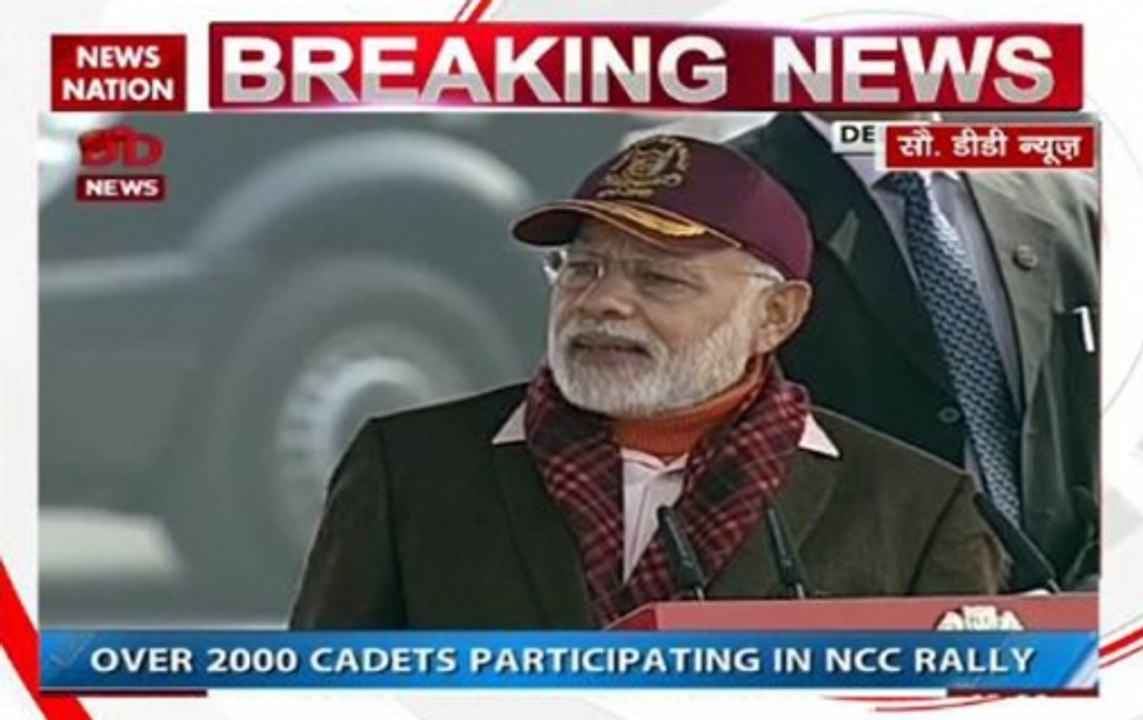 PM at NCC officers rally: Citizens, youth, farmers, scholars, scientists, shramiks, saints make a nation