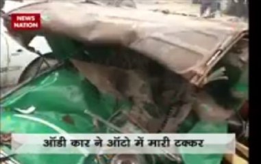 Speeding Audi car rams into auto killing four people