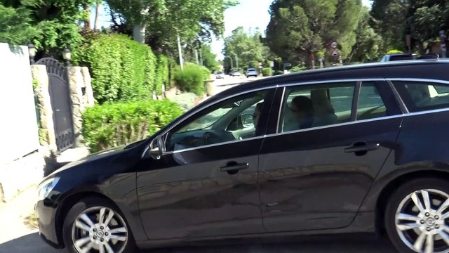 Alessandro Lequio y su mujer regresan de ver a Ana Obregón tras morir Álex Lequio