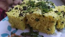 Dhokla/Idli batter dhokla/How to make soft and Spongy Dhokla at home/Market jaisa dhokla kaise banaye/Khanan dhokla recipe