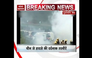 Six killed, 15 injured in pile-up in China's southern Guangdong Province