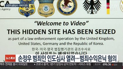 손정우 첫 美 송환심사…아버지 "착잡하다"