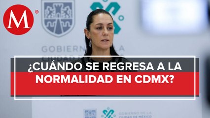 Jefa de Gobierno de la CdMx presentará plan de reactivación