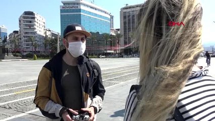 Polis memurunun objektifinden İzmir'in en kalabalık ve en boş halleri