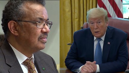 Trump amenaza con hacer permanente la congelación de fondos a la OMS