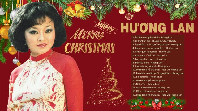 Nhạc Giáng Sinh Xưa HƯƠNG LAN Hay Nhất - Liên Khúc Giáng Sinh Hải Ngoại Lan Tỏa Không Khí Noel Về