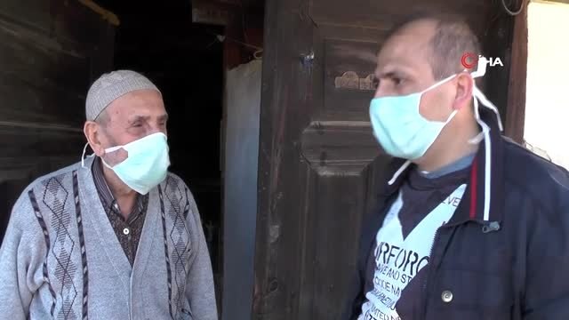 65 yaş maaşını Milli Dayanışma Kampanyası'na bağışladı