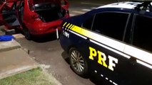 Veículo é apreendido com maconha na BR-277, em Santa Terezinha de Itaipu