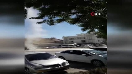 Adıyaman'da toz hortumu oluştu