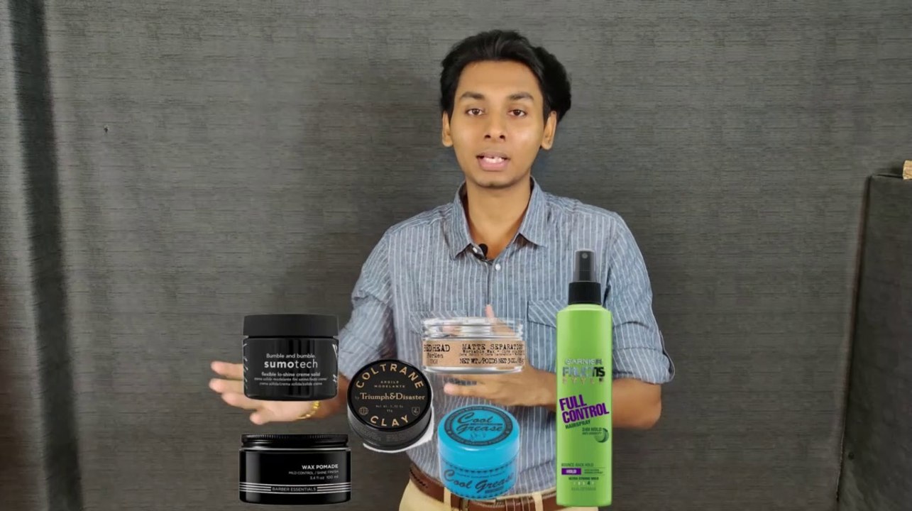 5 MEN'S BEST হেয়ার স্টাইল PRODUCTS EXPLAINED BANGLA samiurrahman_Magnetism