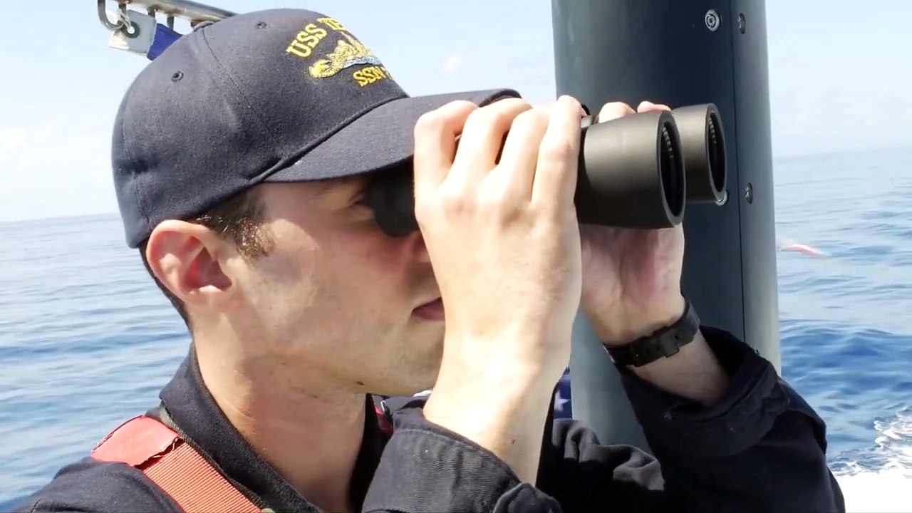 Onboard a U.S. Navy Nuclear Powered Submarine - USS Texas (SSN-775) Underway in the Pacific Ocean
