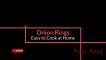 Onion Rings Recipe | How to Make Onion Rings