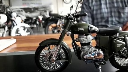 Discover the Intricate Royal Enfield Scale Model 🏍️