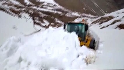 Mayıs ayında karla mücadele