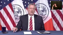 LIVE: Mayor Bill de Blasio gives an update on New York City's COVID-19 response