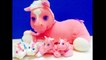 Pink Horse Gives Birth To Cute Baby Ponies-