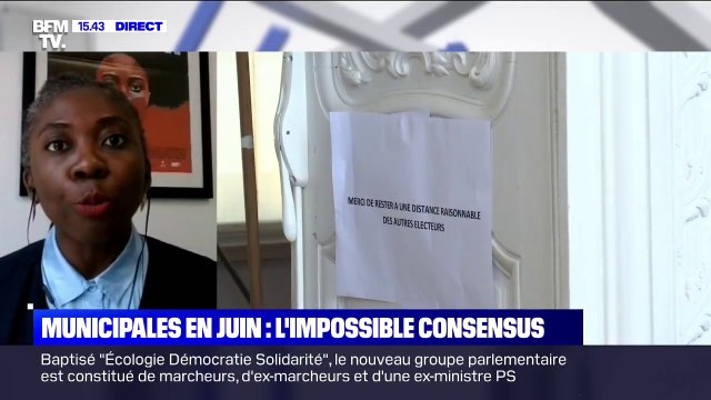 Danièle Obono (députée LFI): S'il n'y a pas de garantie sanitaire, on ne peut pas tenir les élections municipales