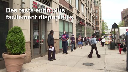 Coronavirus: à New York, accès facilité aux tests virologiques et sérologiques