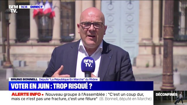 Bruno Bonnell (député LaREM du Rhône) estime qu'il faut tourner la page des élections municipales