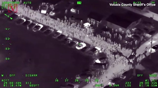 Video Shows Massive Crowd of People Gathering for a Block Party in Florida, Police Deny Arrests Were Racially Motivated