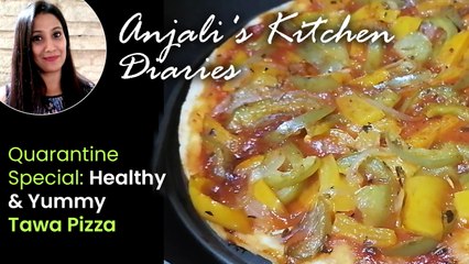 No Cheese, No oven ,No egg Tawa Pizza | Quarantine Special | Boldsky Kannada