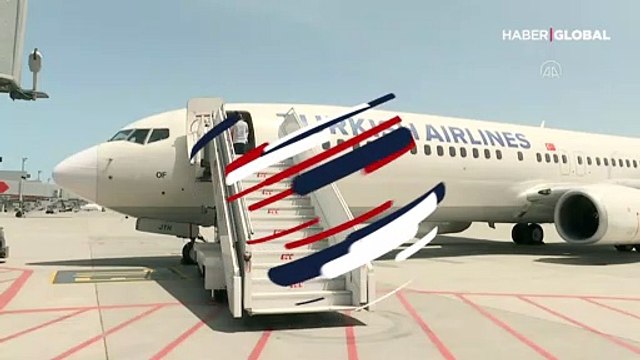 THY'nin 9 milyon sembolik yolculu 19 Mayıs özel uçuşu Samsun'da tamamlandı