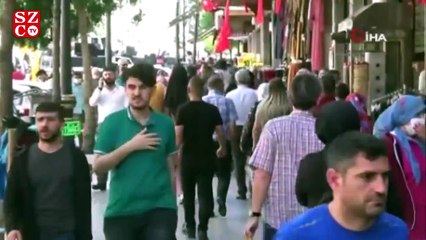 Diyarbakır’da güneşli havayı gören vatandaşlar sokağa çıktı