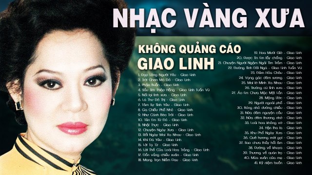 GIAO LINH - 163 ca Khúc NHẠC BOLERO XƯA Không Chèn Quảng Cáo Nhạc Vàng Ru Ngủ Hàng Triệu Con Tim