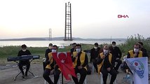 1915 Çanakkale Köprüsü ayakları ramazan programında manzara oldu