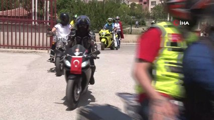 Başkentte 19 Mayıs coşkusunun en güzel görüntüleri motosikletli kortejden çıktı